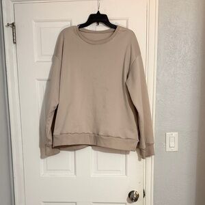 Amazon Women's Beige Sweatshirt